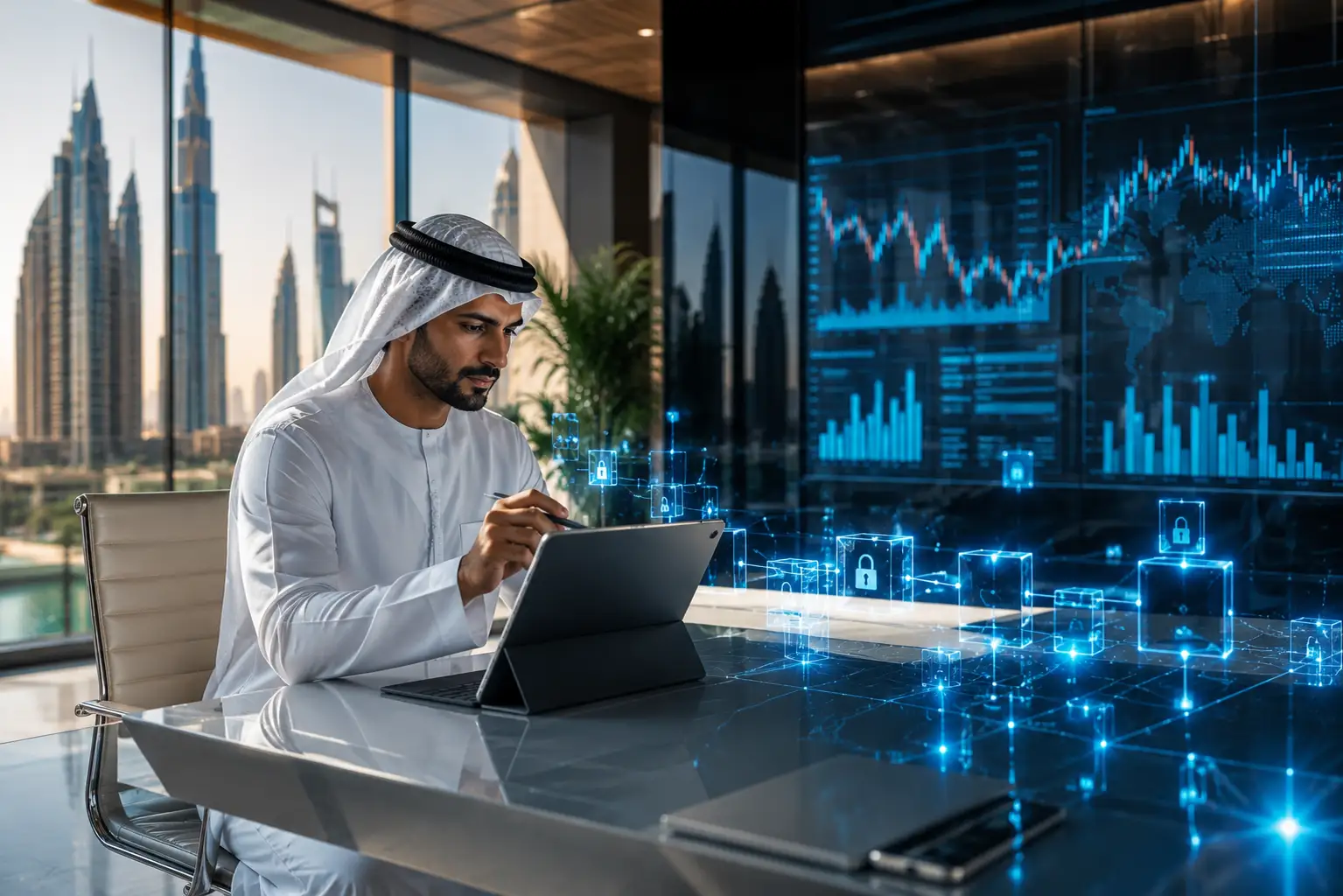 Blockchain technology transforming banking systems in UAE