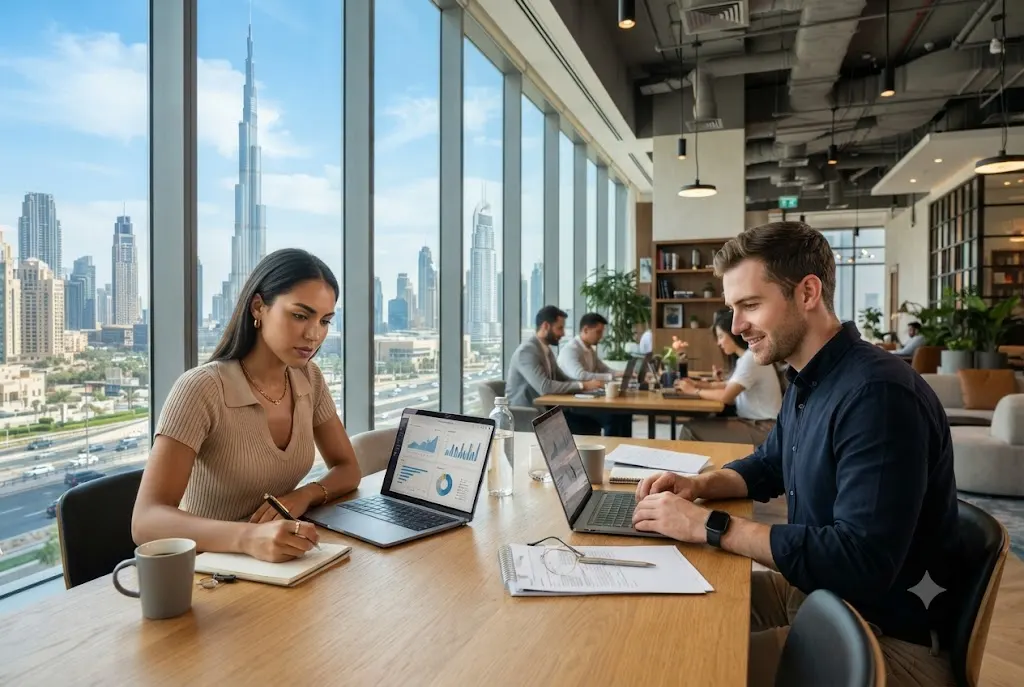 Freelancer applying for a Green Visa Dubai to work and live independently in the UAE.