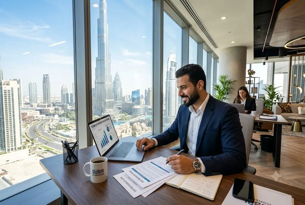 Professional obtaining an own visa in UAE without employer sponsorship