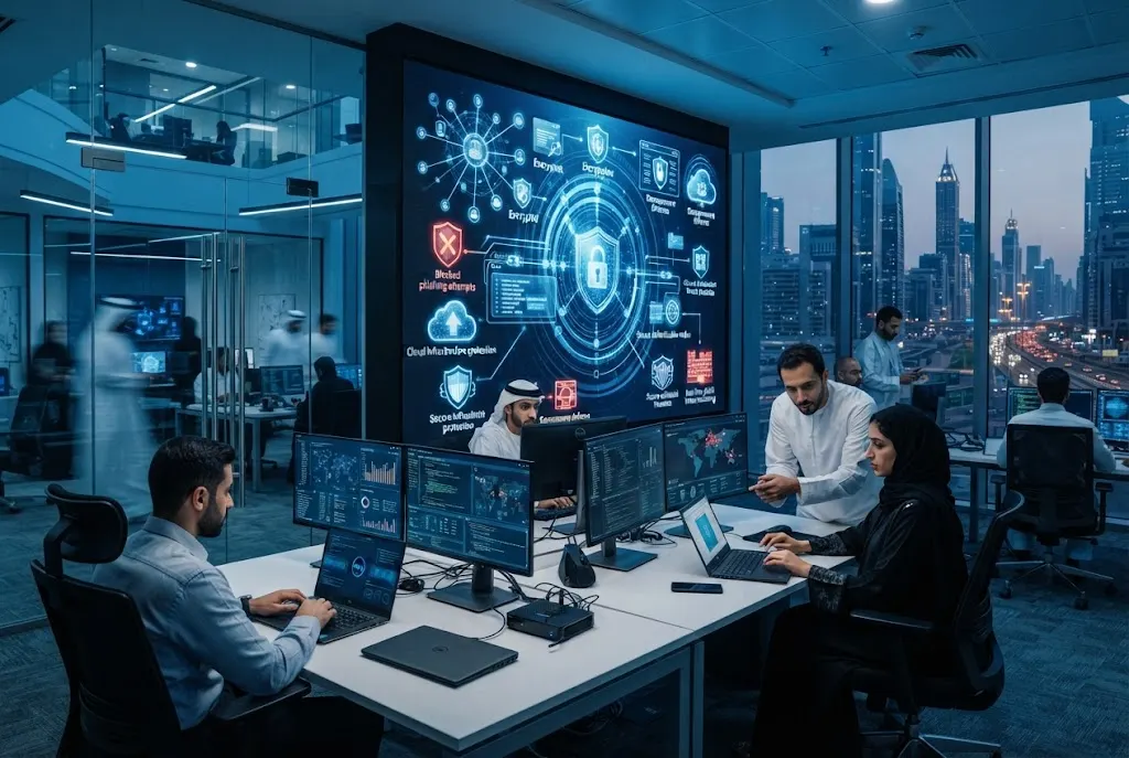 Common cybersecurity threats in UAE affecting modern businesses