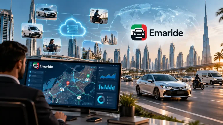Emaride technology platform architecture for mobility services
